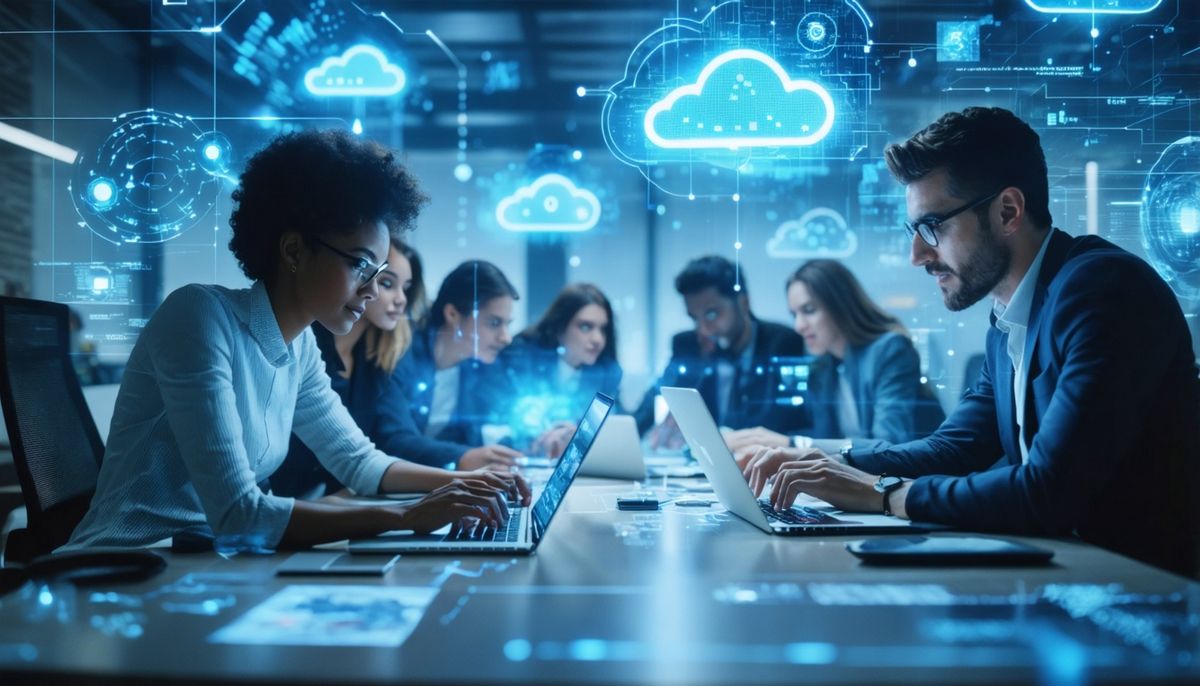 Bulut Çözümleriyle Verimlilik Artışı: İş Süreçlerinde Teknolojinin Gücü