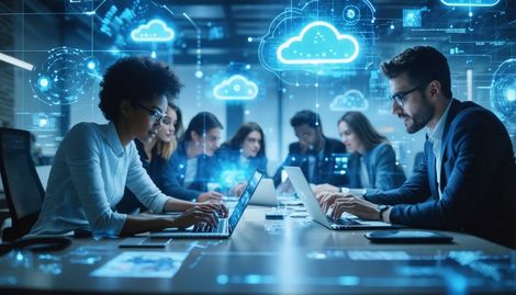 Bulut Çözümleriyle Verimlilik Artışı: İş Süreçlerinde Teknolojinin Gücü