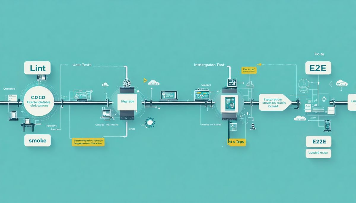 Otomatik Test Pipeline’ları Kurma: CI/CD, Test Piramidi ve Ölçeklenebilirlik