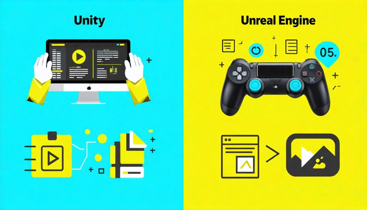 Popüler Oyun Motorlarının Karşılaştırması: Unity ve Unreal Engine'in Özellikleri