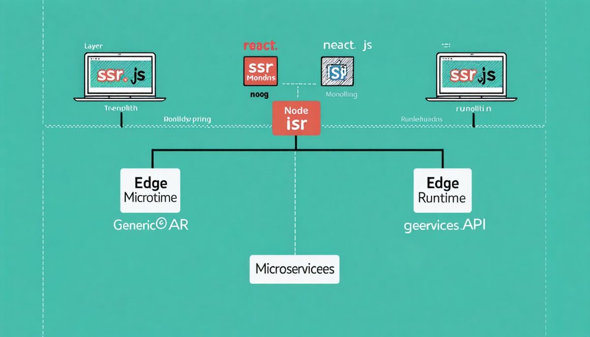 Ölçeklenebilir Web Mimarisinde React + Node.js: Next.js (SSR/SSG/ISR), RSC ve Da
