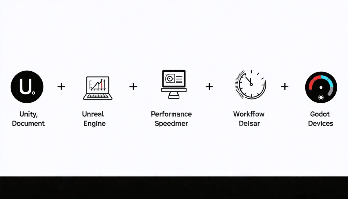 Unity vs Unreal vs Godot: 2026 Oyun Motoru Teknik Karşılaştırması