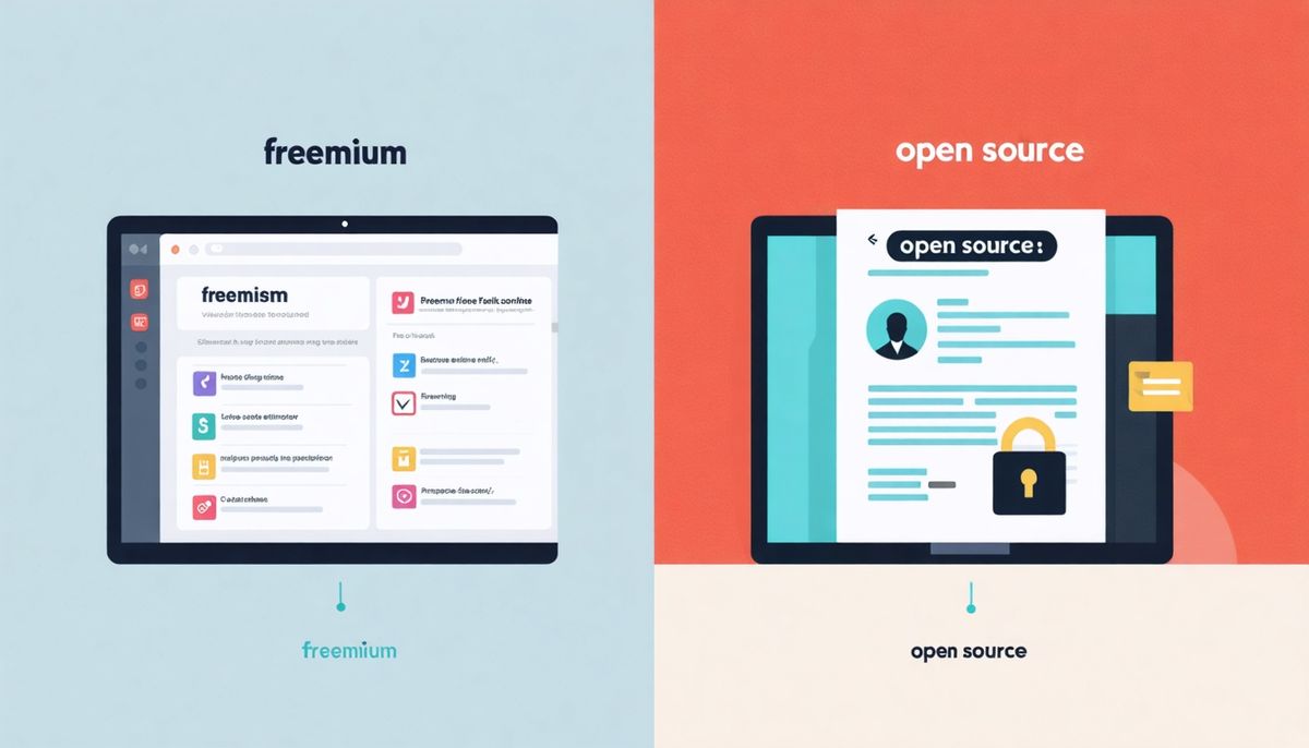Ücretsiz Yazılım Örnekleri (2026): Freemium ve Açık Kaynak Karşılaştırması